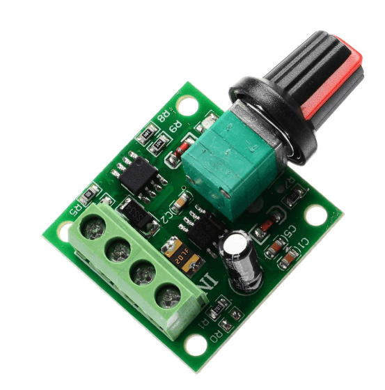 DC 1.8V 3V 5V 6V 12V 2A contrôleur de vitesse du moteur PWM 