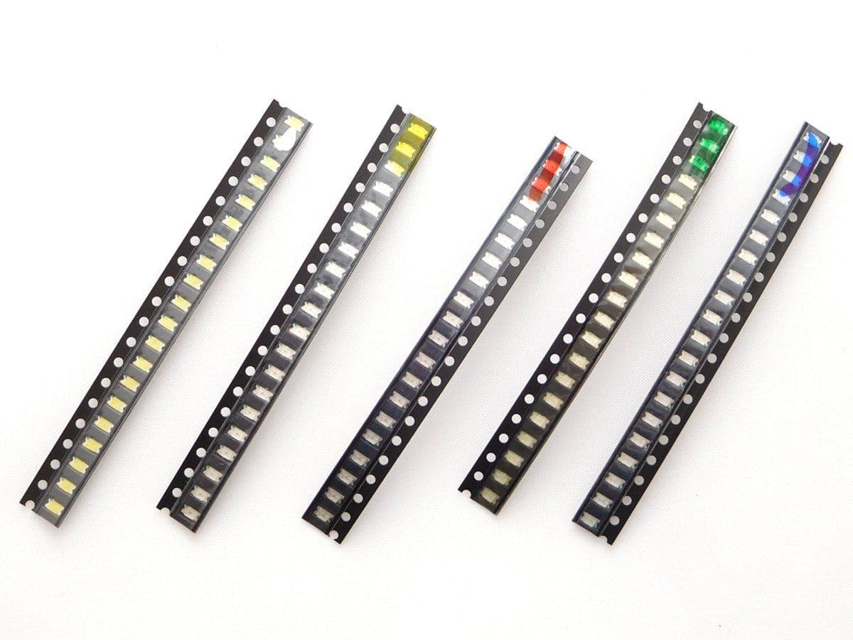 SMD LED  1206 Red Yellow Blue Green White Orange