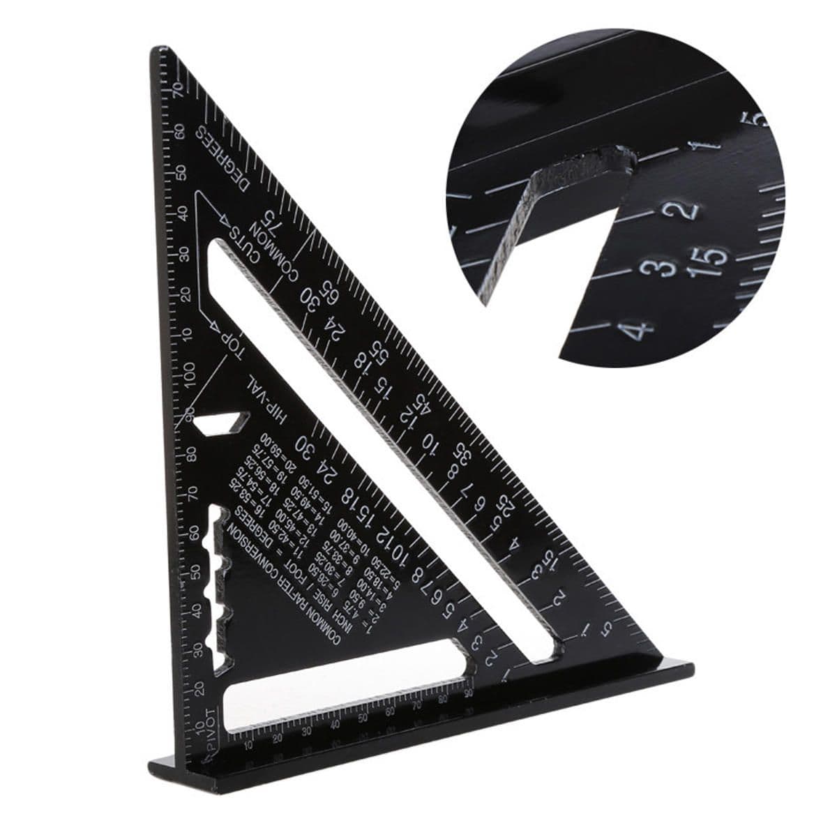12Inch Aluminum Triangle Ruler
