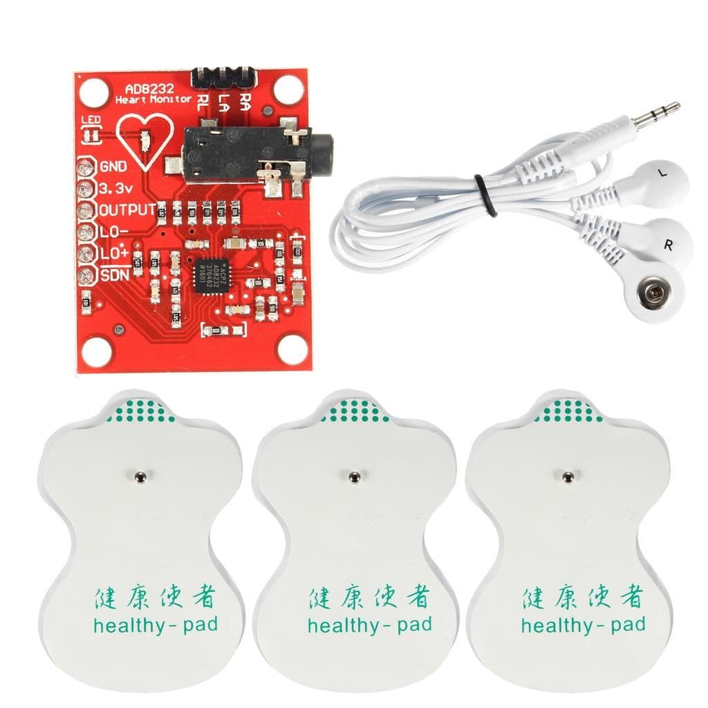 AD8232 ECG Pulse Heart Signal Monitor Sensor