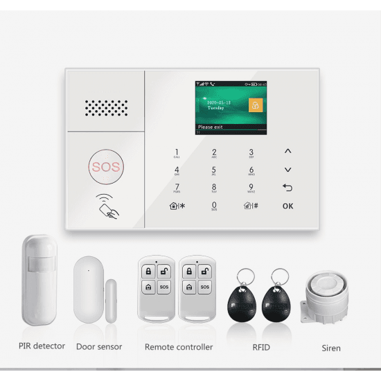 EURONET GSM 4G wifi smart alarm system (ISO 9001:2015 CERTIFIED )