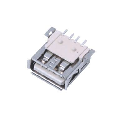 SMD Right angle 4pin female usb type A connector