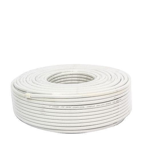 كابل UTP CAT 6 اللون أبيض 70M