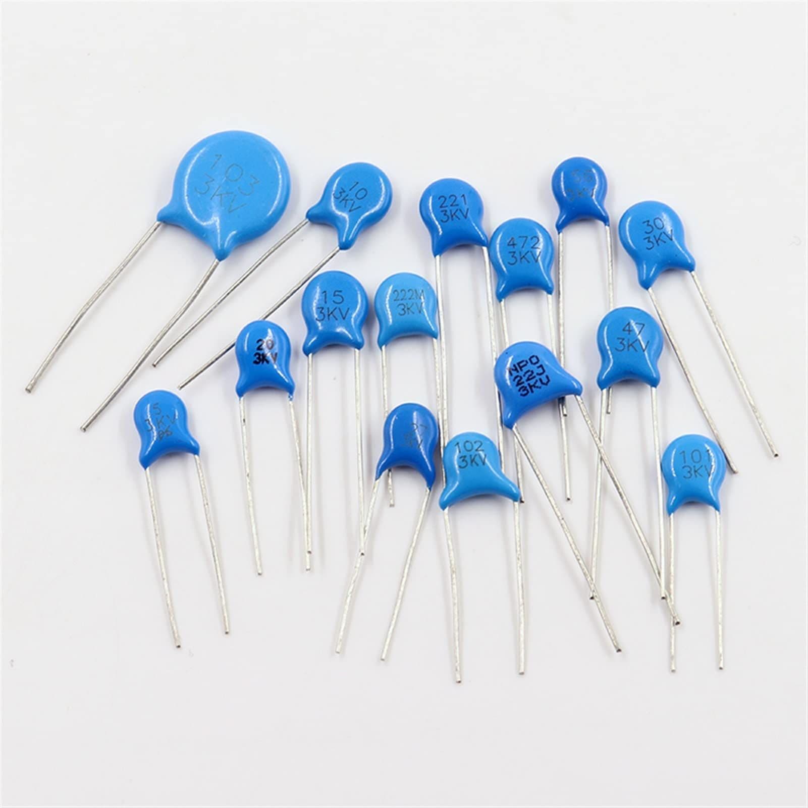 2KV Ceramic Capacitor Kit 100PCS=10Value*10pcs