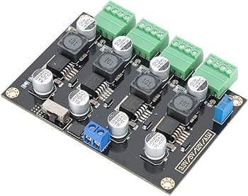 LM2596 Multi-Channel Switching  3.3V/5V/12V/ADJ Buck Converter DC-DC Step-Down 