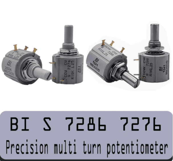 BI S 7286 7276 potentiomètre multi tours de précision 10 tours 2W 10K