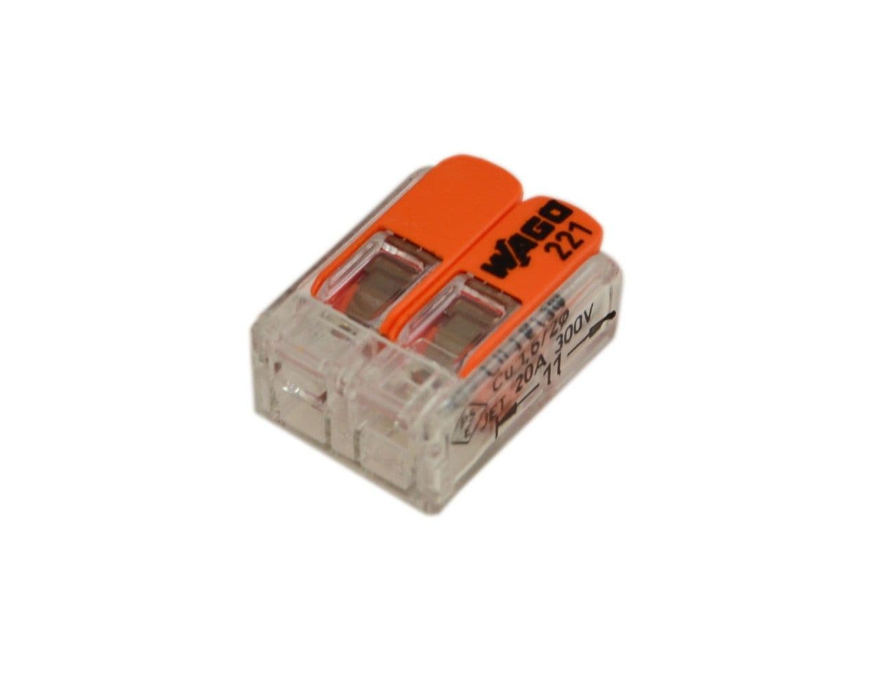WAGO 221-412 Wire Connectors 2 Way