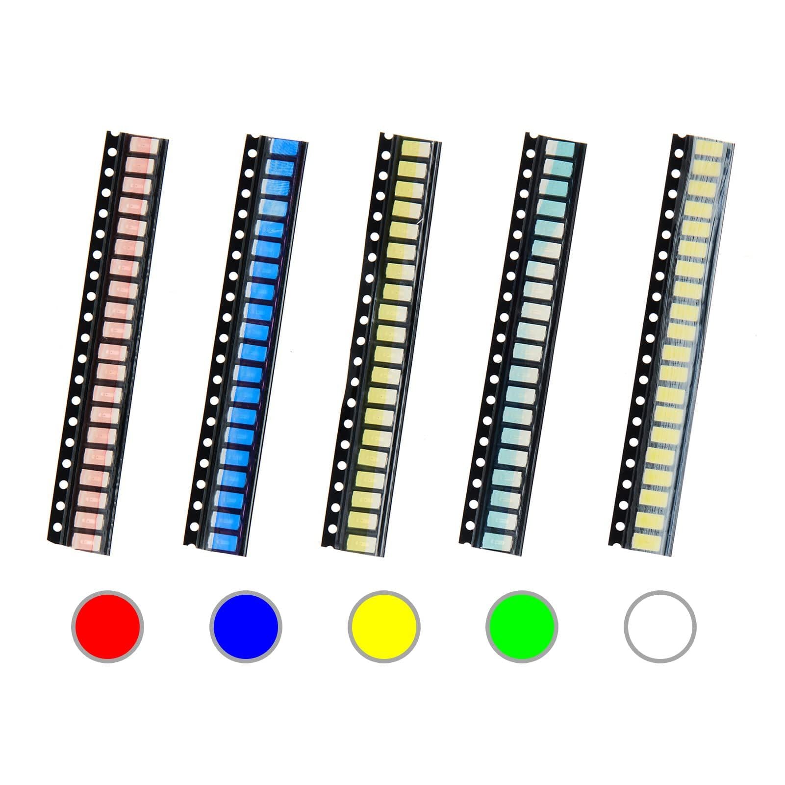 SMD LED 5730  Red Yellow Blue Green White Orange