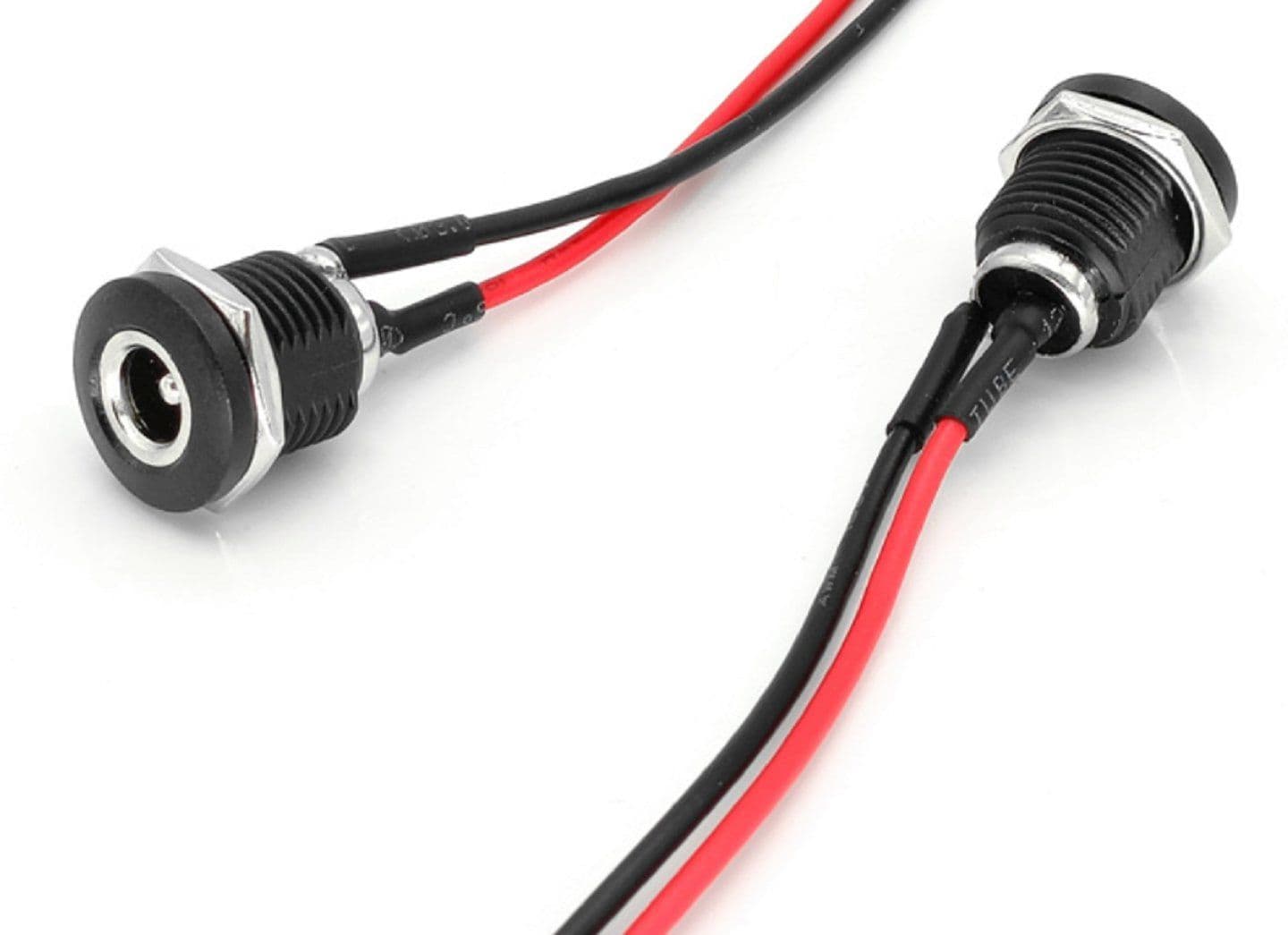 DC-022B DC Jack Female with wire 5.5*2.1/5.5*2.5MM