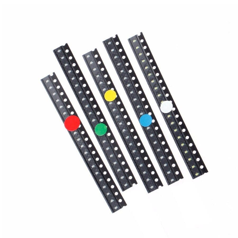 SMD LED Kits 0603 Red Yellow Blue Green White