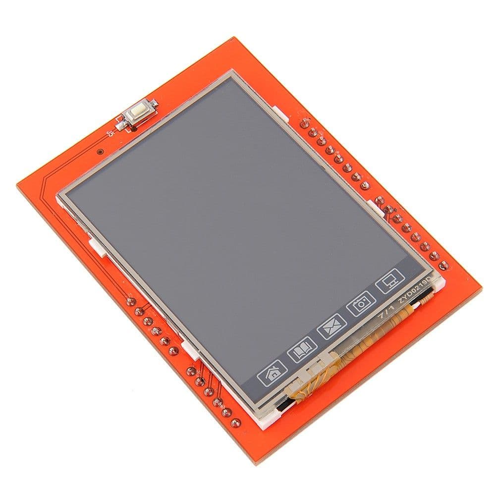 Arduino UNO TFT 2.4 inch white screen 