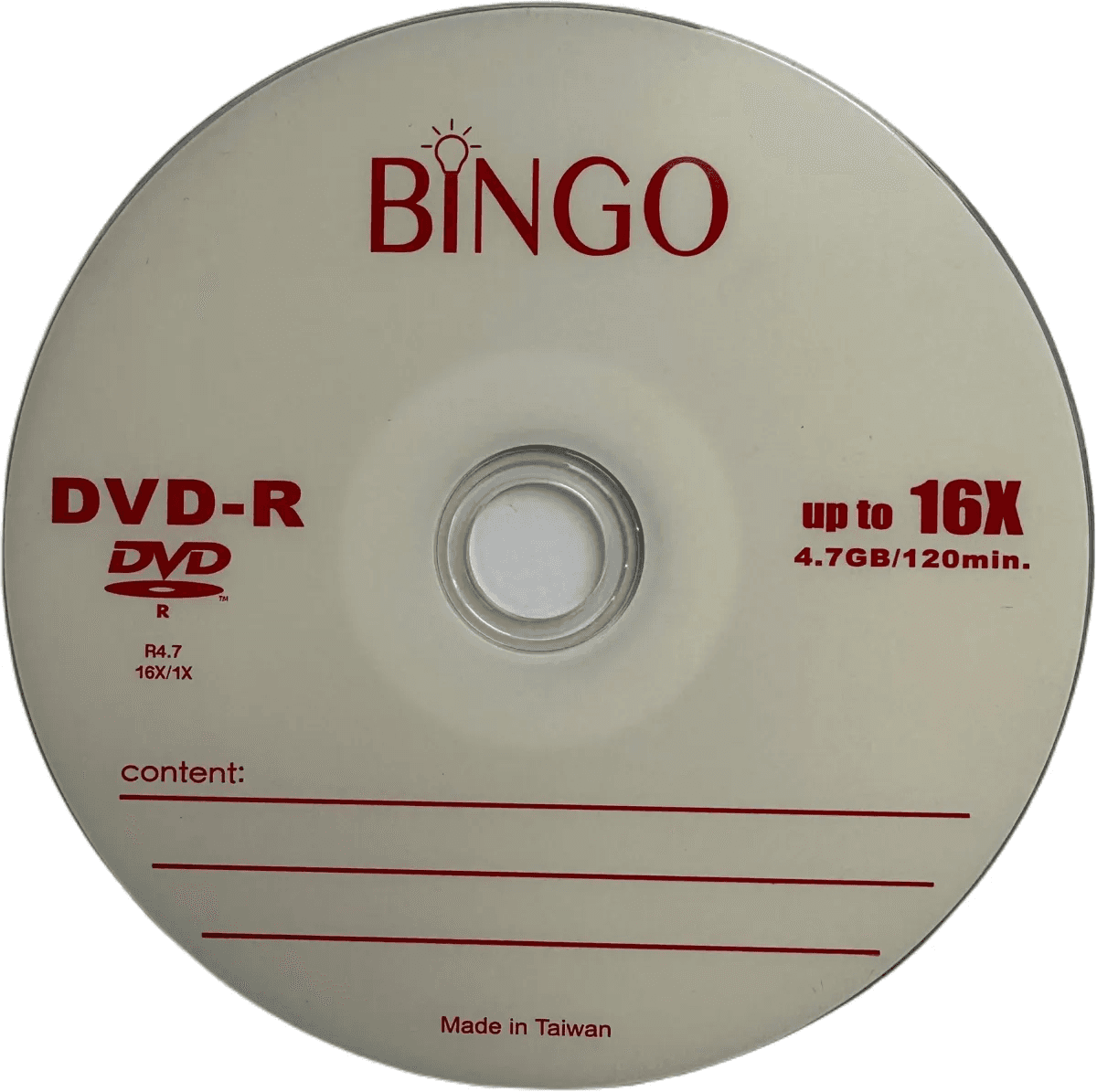 قرص DVD 4.7GB