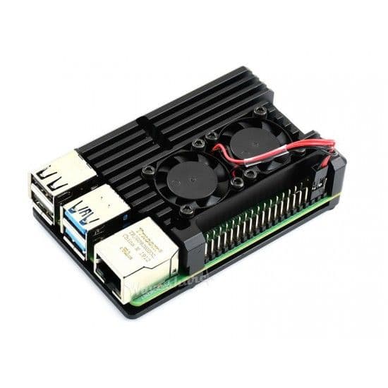 Cooling box for Raspberry Pi4