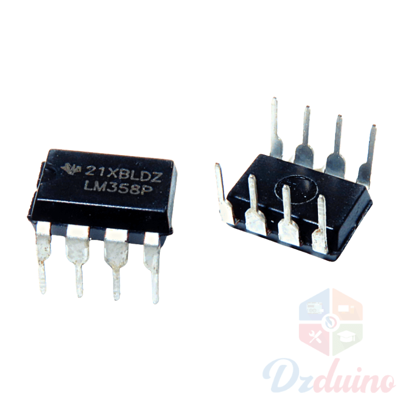 Amplificateur opérationnel double IC à puce DIP-8 LM358P LM358N LM358