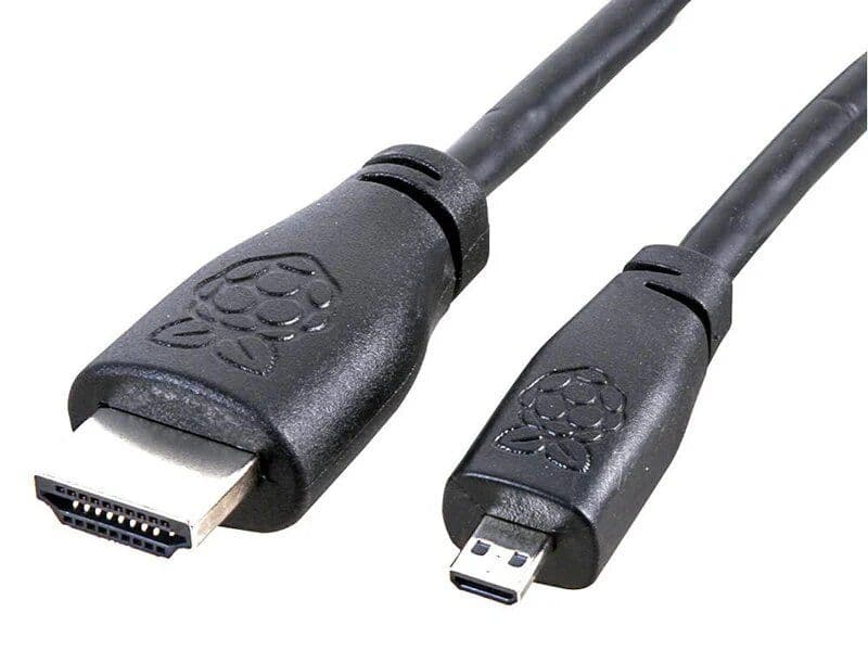 كابل Micro HDMI إلى كابل HDMI قياسي (A / M) - 1M