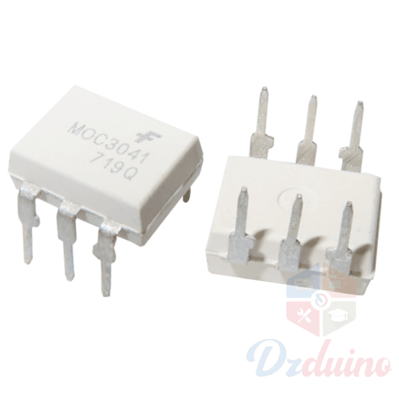 العازلات الضوئية MOC3041 DIP-6