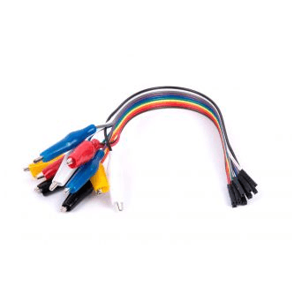 Alligator -Female ,20CM ,10 pin / pack Jumper wire