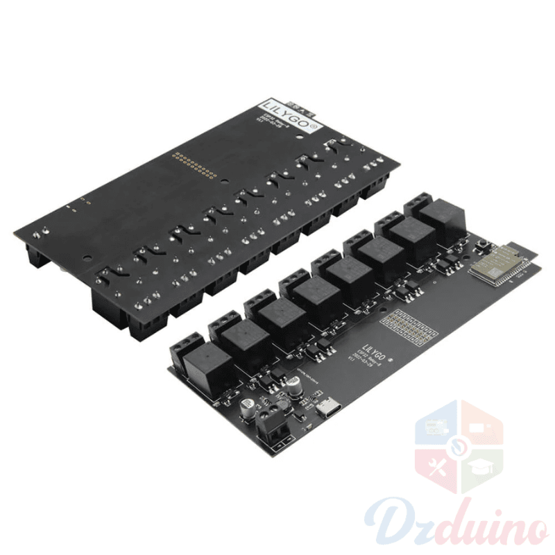 وحدة لاسلكية TTGO T-Relay 8ch ESP32