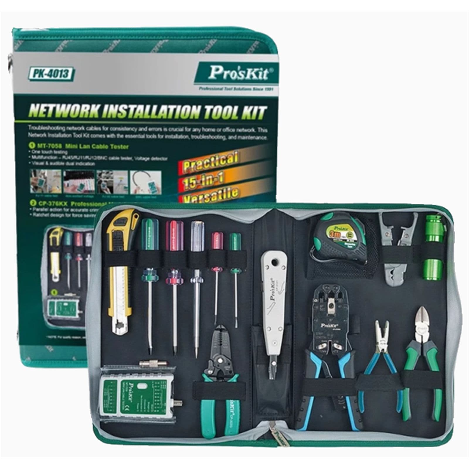Proskit PK-4013 Network Installation Tool Kit