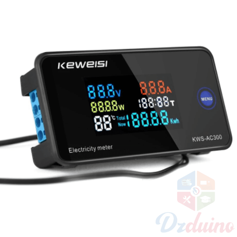  KEWEISI  50 ~ 300 فولت /100A  مقياس الفولتمتر الرقمي