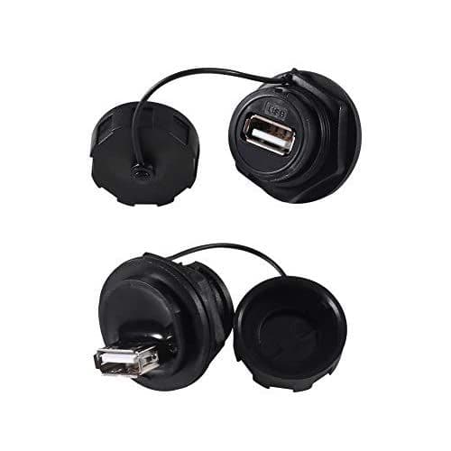 Waterproof USB 2.0/USB 3.0 Connector (Female to Female)