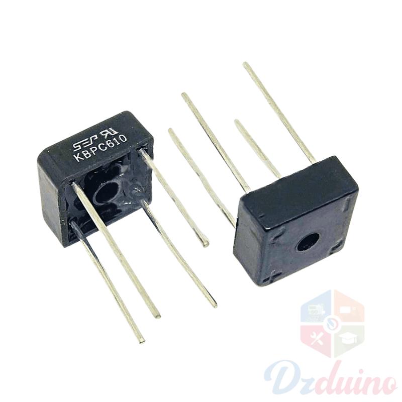 مقوم الجسر الثنائي KBPC610 6A 1000V