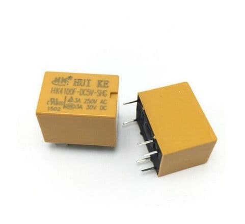 Relay 12V 6Pin 3A - HK4100F-DC 