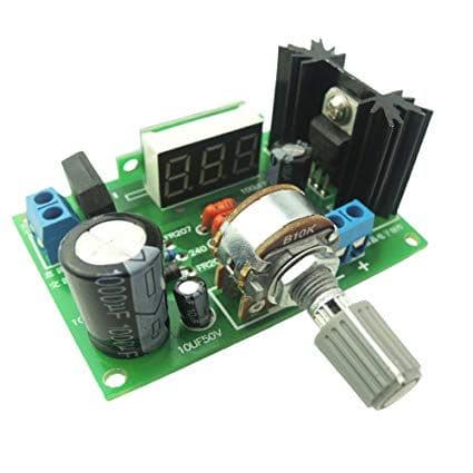 LM317 Adjustable Voltage Regulator Step Down Power Supply Module