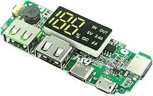 Digital Display Charging Module 5V 2.4A