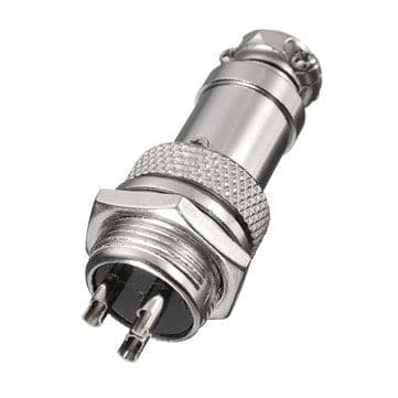 GX16-3 3 Pin 16mm M/F Wire Panel Circular Connector