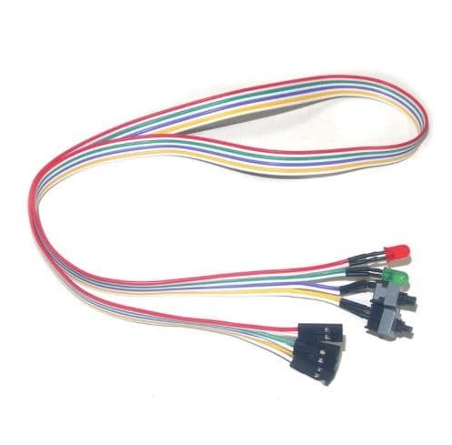 Power &amp; Reset Switch With LED Light 50CM