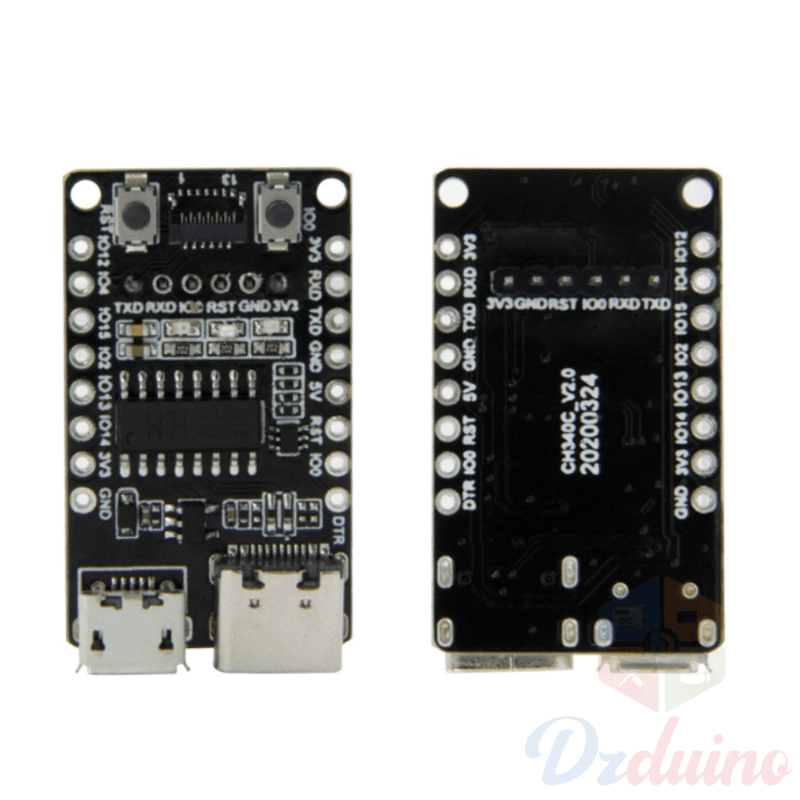Adaptateur Ethernet à puce  TTGO (downloader)