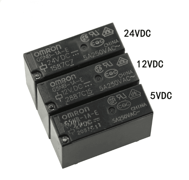 Omron Relay G5NB-1A-E- 5VDC 5A 250VAC 4P