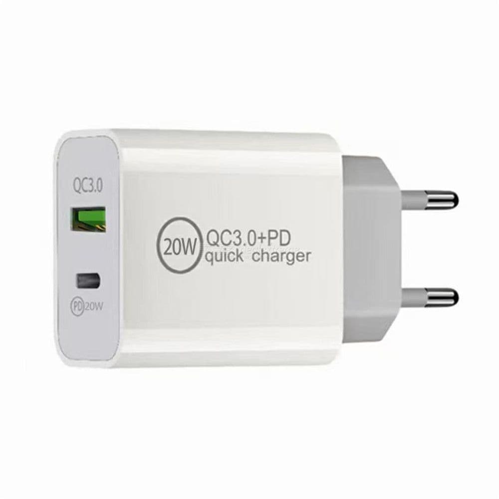 20W PD USB QC 3.0  Power Fast Charger Adapter
