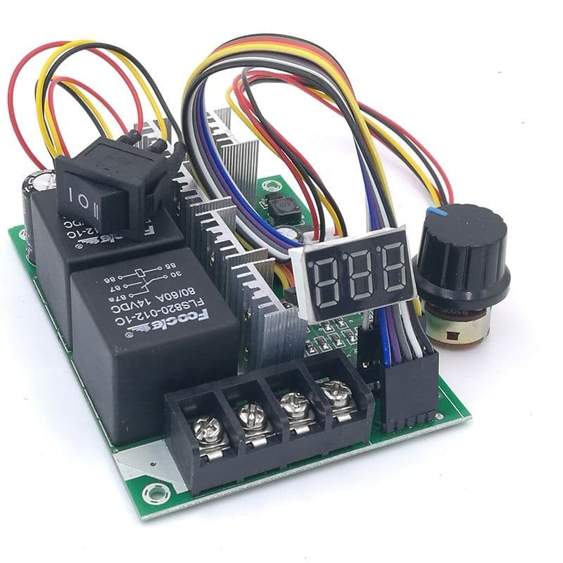 PWM speed controller DC motor 0~100% adjustable  MAX60A 12V 24V
