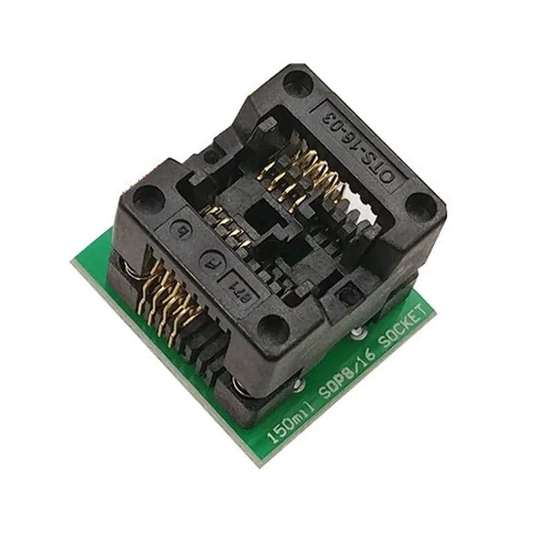 SOIC8 SOP8 à DIP8 IC, 150mil, adaptateur de programmeur