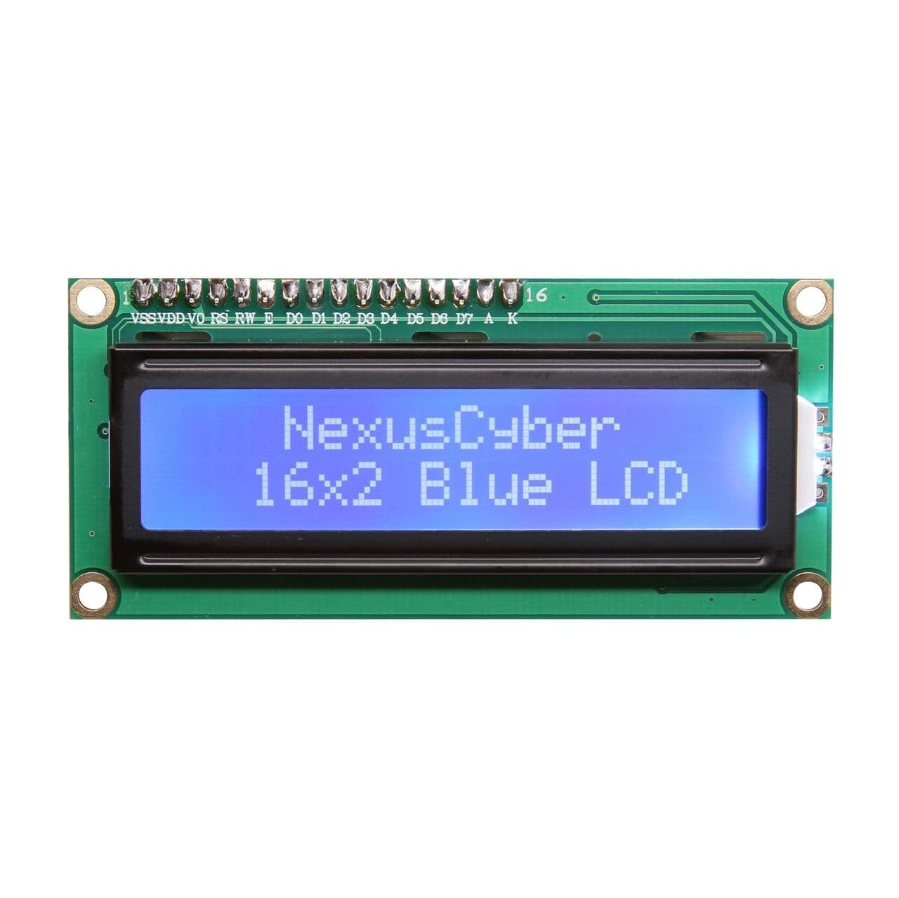 Blue Backlight 1602A LCD Module