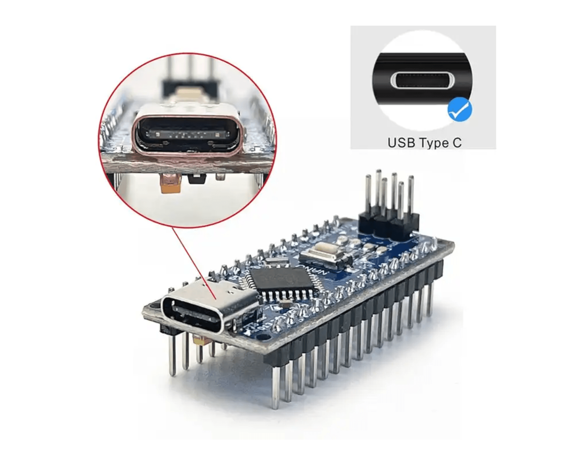 Arduino NANO 3.0 atmega328p (USB Type-C) 