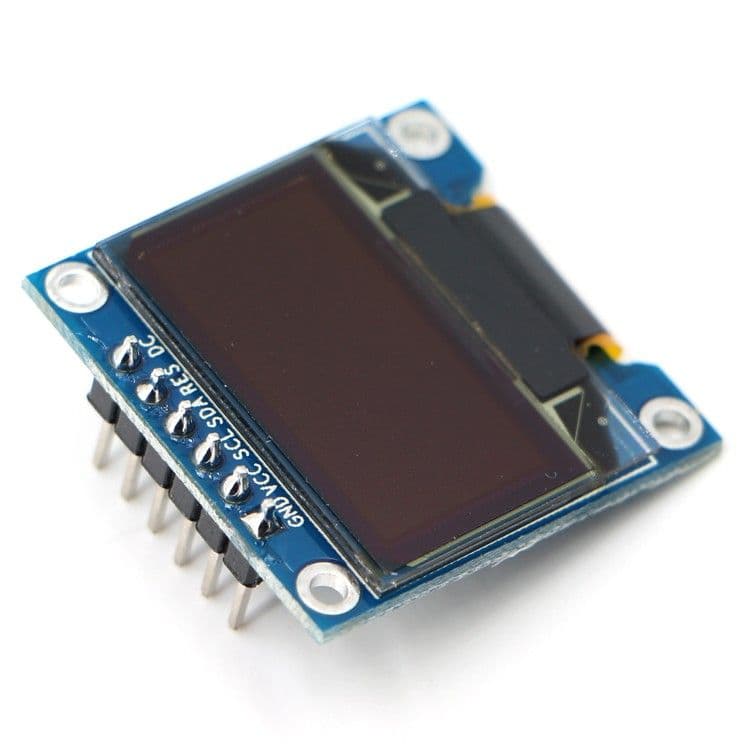 0.96inch  OLED Display Module - SPI/I2C - 128x64 -7 Pin 