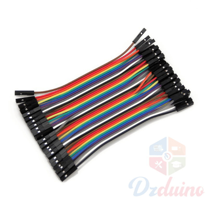 Jumper wire F/F 40Pcs 10cm