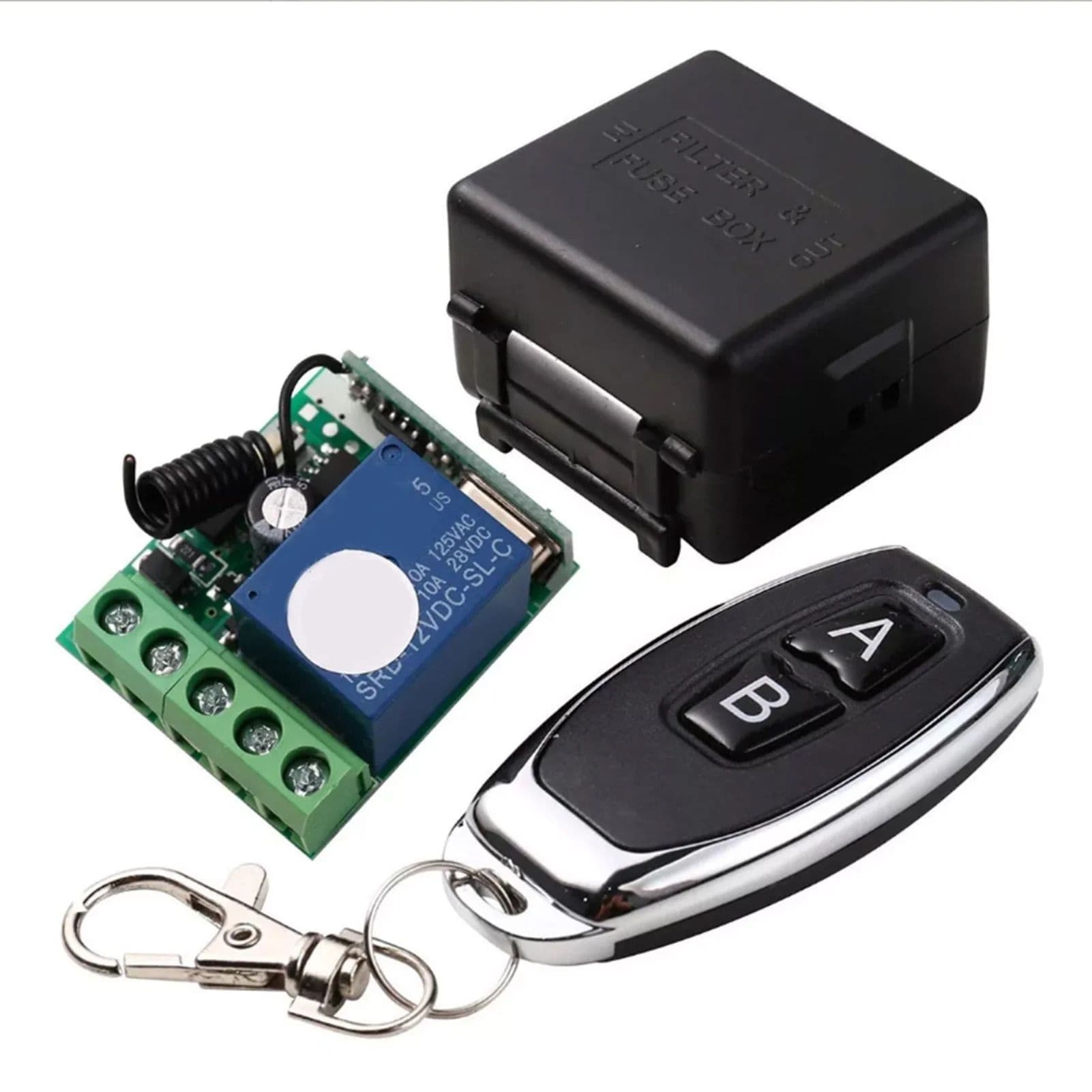  12V DC Remote Switch Self-Locking 433MHz
