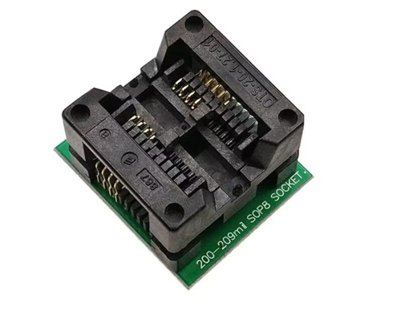 SOIC8 SOP8 à DIP8 IC, 200mil, adaptateur de programmeur