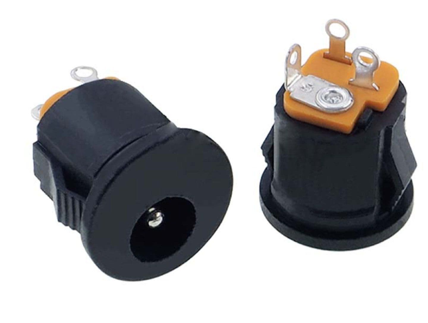 DC-022 مقبس طاقة تيار مستمر مقاس 5.5 مم × 2.1 مم