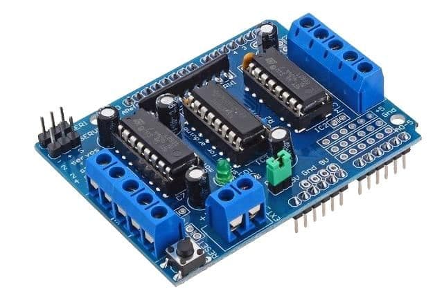 Motor Control Shield (L293D Motor Driver)
