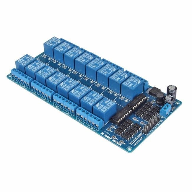 16-Channel 5V Relay Module 