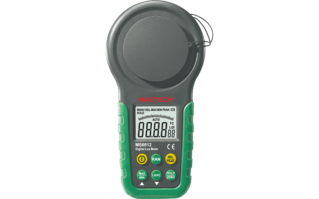 Mastech MS6612 لوكس مقياس الضوء