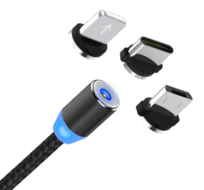Câble magnétique Micro / Type C / iPhone 1M