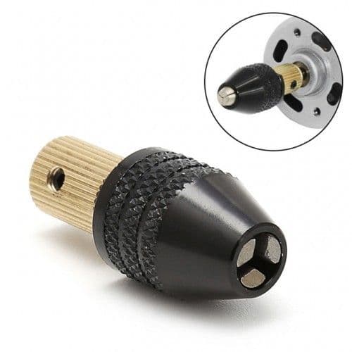 Self-Tightening Drill Chuck Fixture Clamp - 3.17mm 