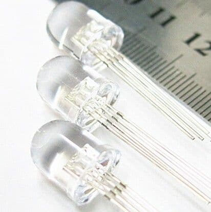 10mm RGB LED 4pin Super bright Common Anode 