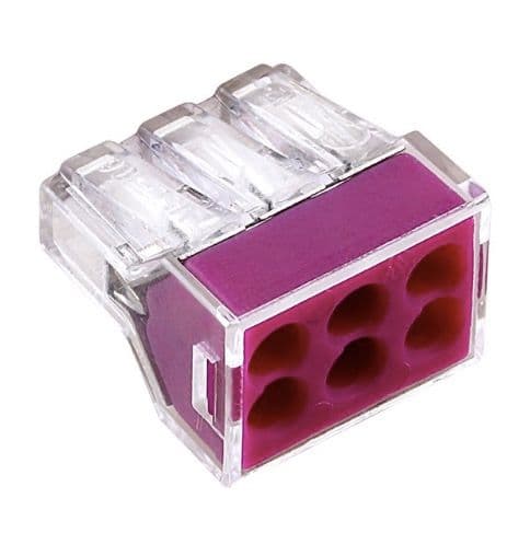 PCT-106 Push wire wiring connector